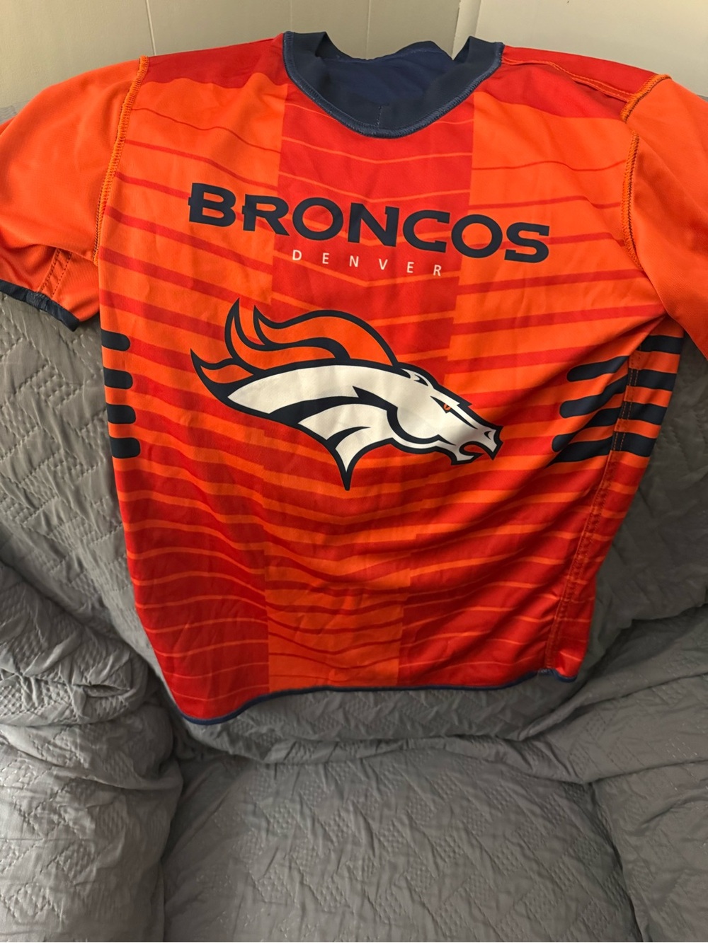 Kids broncos reversible jersey